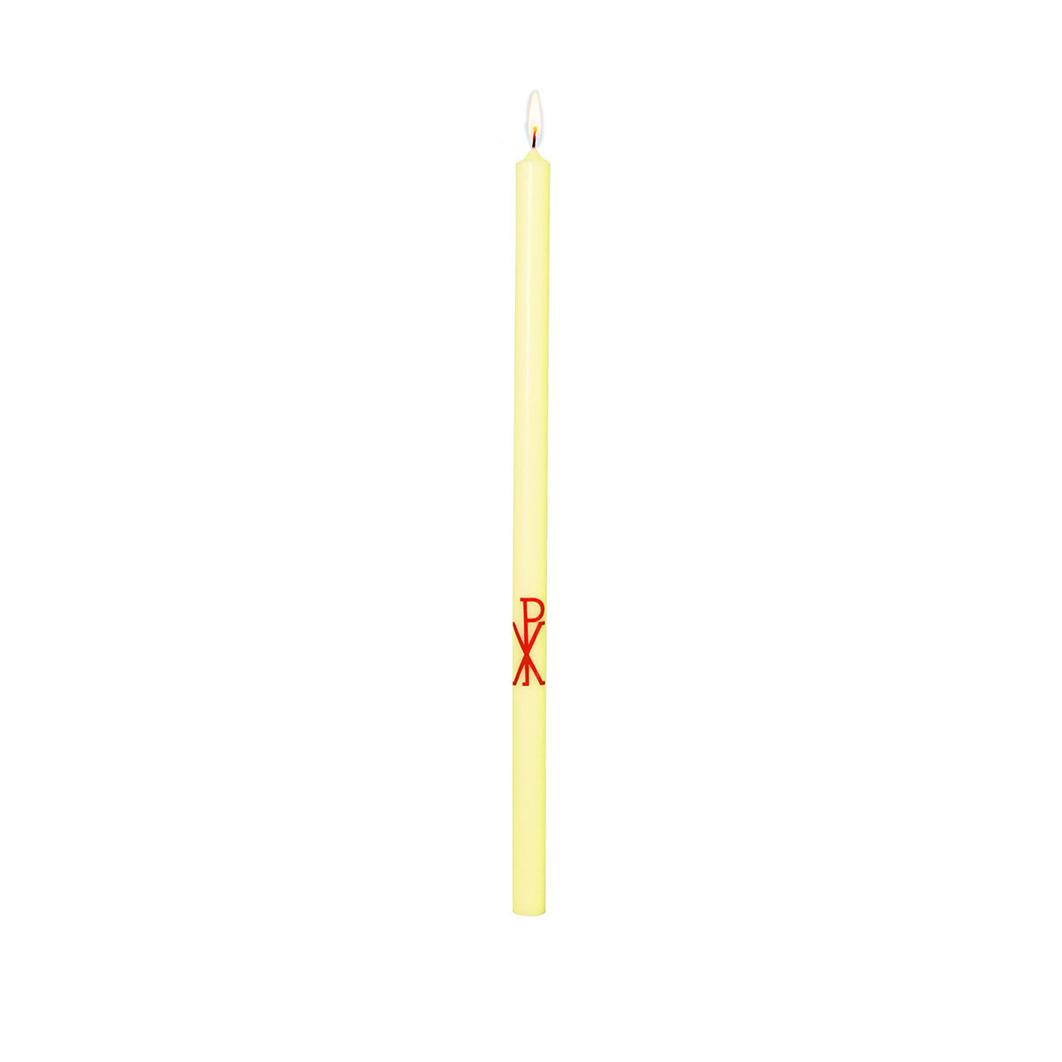 Bougie Allemande Faible Suie Bougie D'Autel Wiedemann 250x70mm Ivoire - Cierge Église 100 Heures - Qualité RAL Cierge église Ivoire 100 Heures