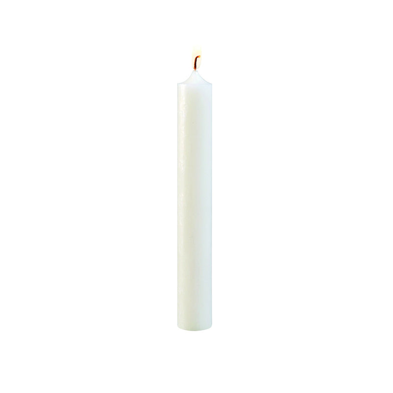 Bougie droite traditionnelle pour candélabre - H 26 cm ; diam 21mm