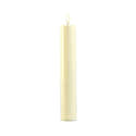Bougies Blanches Allemandes – Lot De 8, 50 Cm X 4 Cm, Cire De Qualité, Fabrication Certifiée RAL - 9