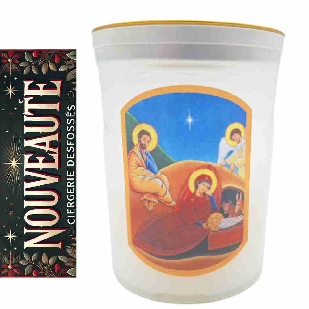 Lot de 2 bougies Votives rouge 4 cm
