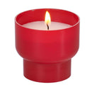 Bougie votive, lumignon godet 100% naturel biosourcé, biodégradable, compostable 11h de combustion, cire minérale. Godet colris rouge ref V76 Ciergerie Desfossés