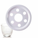 Couvercle conçu pour le photophore en verre Illumination. utilisation intérieure et extérieure. Ciergerie Desfossés