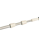 Manche télescopique pour tête de loup. Manche en aluminium longueur maximum de 6m.Brosse sphérique avec manchon pour fixation vendue séparément. Ciergerie Desfossés