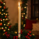 Bougie de l'avent avec illustration nativité et date de 1 à 24. Lot de 4 cierges bougies Ciergerie Desfossés