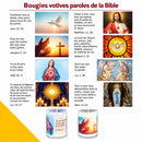 Textes et effigies collection de 8 paroles de la Bible Ciergerie Desfossés