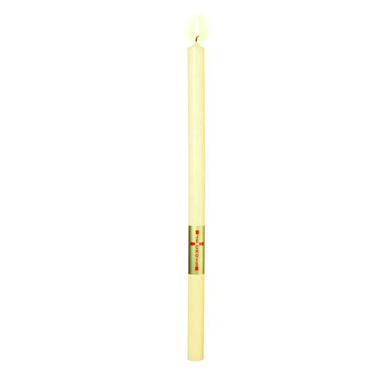 Cierge de communion avec poignée 55 cm (x2)