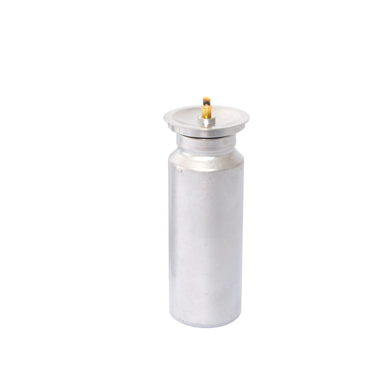 Réservoir rechargeable Candel-cire de cire liquide pour souche Candelis Matière en aluminium Diamètre 4,5 mm Hauteur 14,5 cm. Ciergerie Desfossés