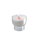 Veilleuse votive plastique recyclé modèle tulipe V04 - Durée 9h couleurs au choix