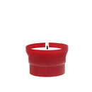 Veilleuse votive Luminat V72 rouge Cire végétale, zéro plastique, godet 100% végétal.  Ø 4.58 cm H 2.9 cm  Combustion 5h. Ciergerie Desfossés