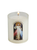 Veilleuse bougie votive Jésus Miséricordieux - Luminat V80