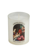 Veilleuse votive effigie Sainte Famille - bougie Luminat V80 godet écoresponsable