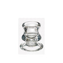 Bougeoir en verre idéal pour bougie droite diamètre jusqu'à 2.4 cm Hauteur 6 cm Ciergerie Desfossés