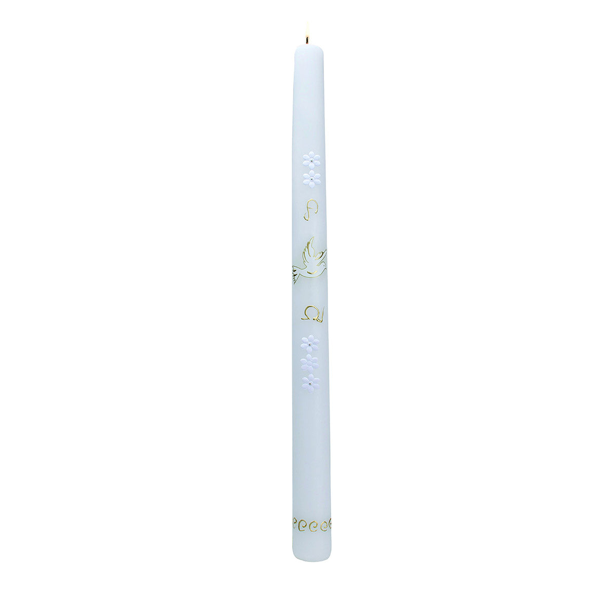 BOUGIE DE BAPTÊME bougie pour baptême ou communion arc-en-ciel coloré