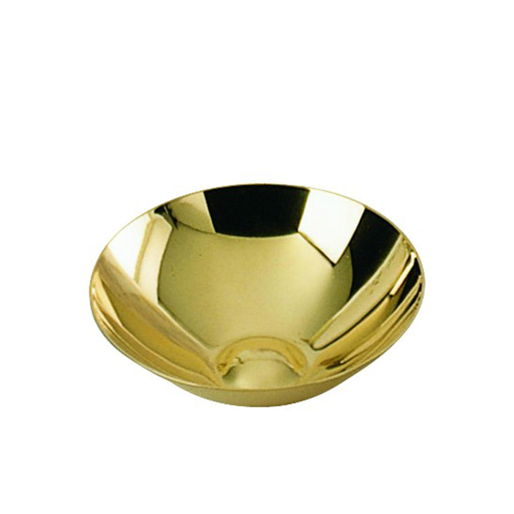 Coupe En Laiton Martelé 11 Cm NKlaus - Bol à Encens Et Eau Bénite