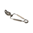 Ce modèle de pince à charbon avec ressort sert le pain à charbon sans qu'une pression soit nécessaire. Très pratique L. 17 cm Ciergerie Desfossés