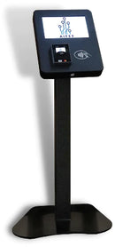 Borne numérique 10 pouces Une borne discrète offrant un écran permettant de multiples sélections. Borne avec pied réglable en hauteur et inclinaison afin d'offrir un angle de lecture optimal de l'écran.  Interface totalement personnalisable ; utilisation en intérieur comme en extérieur ; petite taille format A3 (42 x 29,7 cm) ; borne avec pied à roulettes pour des déplacements faciles. Ciergerie Desfossés